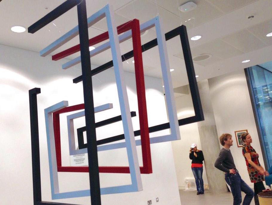 Sculpture Installation by Mattias Hillner