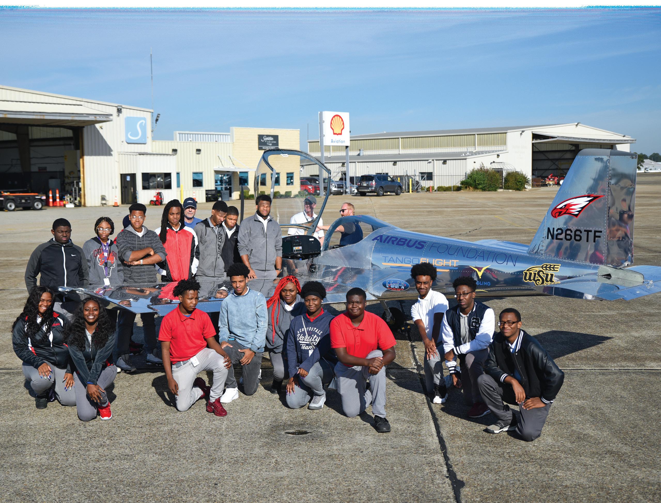 Airbus Flying Challenge Program Helps High School Students Build Experimental