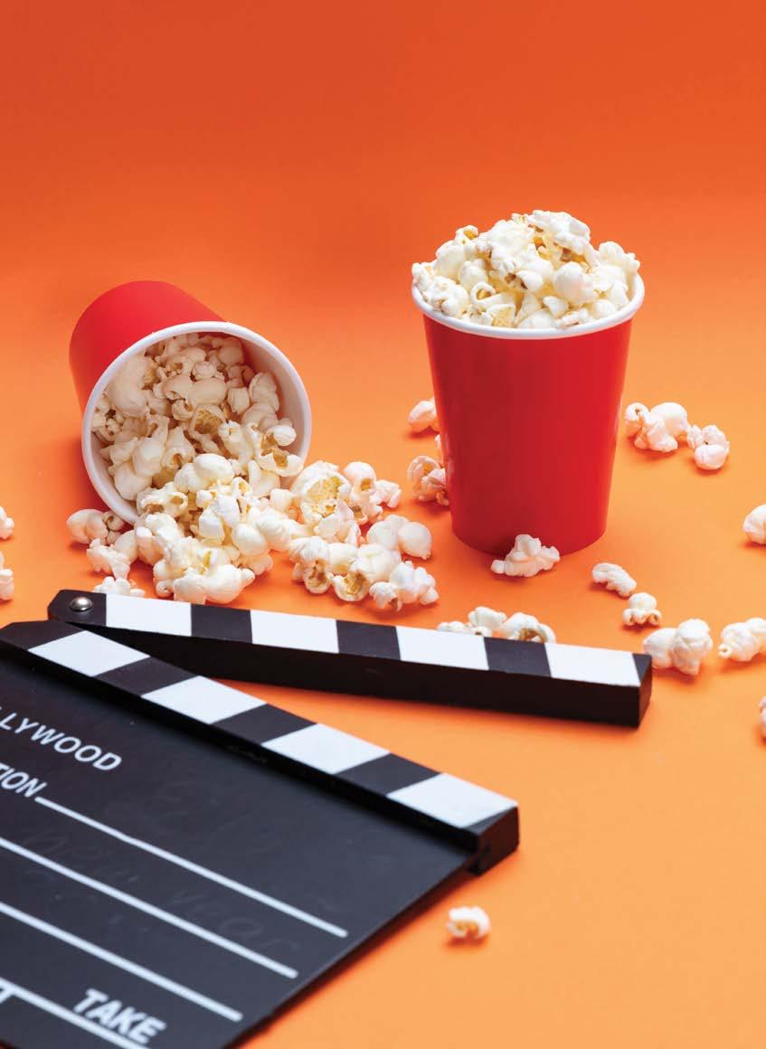 At the movies