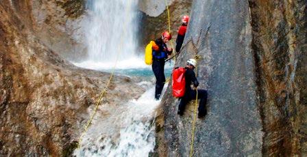 Wildwassersport - Canyoning, Kajak, Rafting / Anbieter