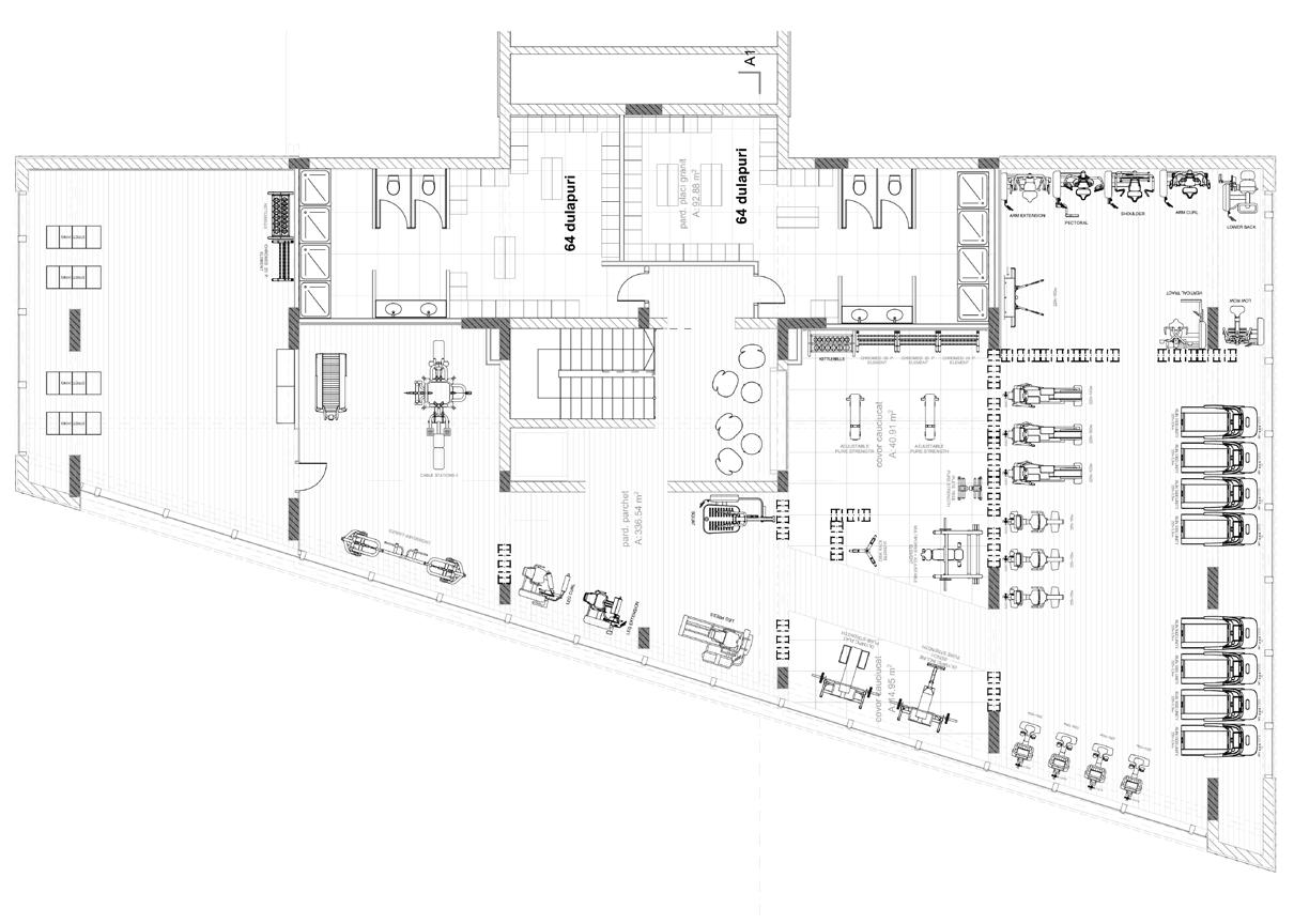 Smartfit Gyms architectural and interior design Timisoara/Arad