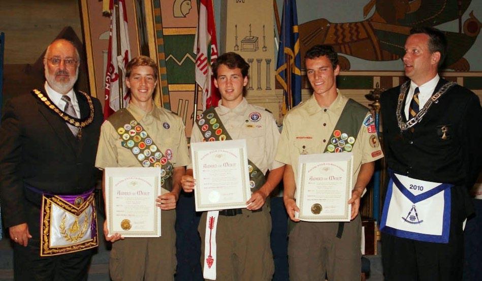Naval Lodge Hosts Capitol Hill Boy Scouts