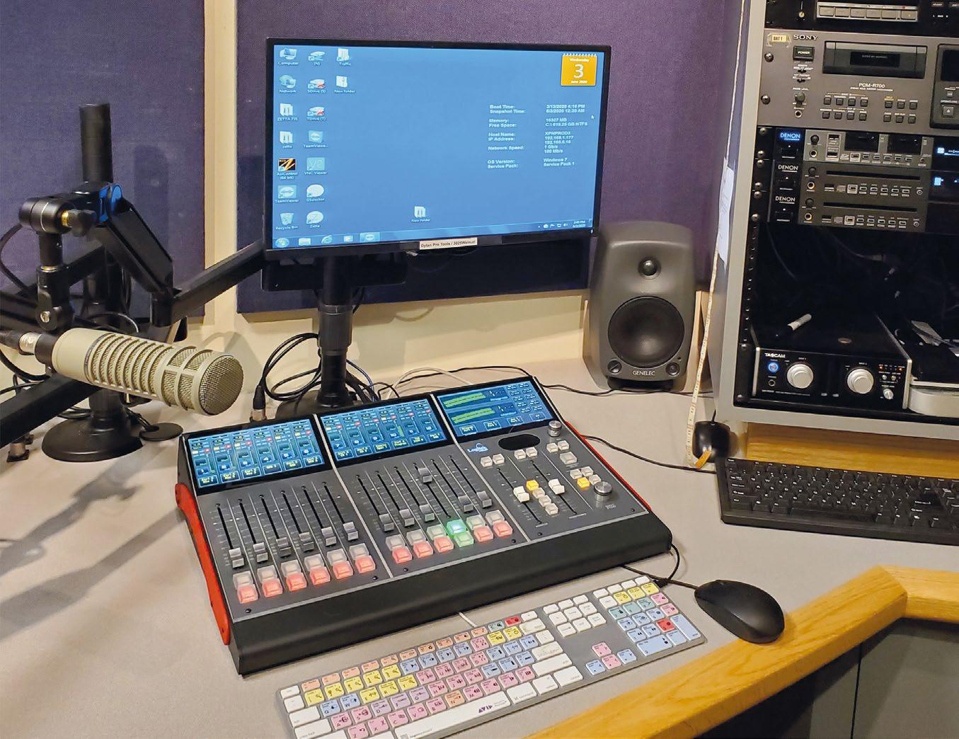 Cover for WXPN Upgrades With Logitek Helix