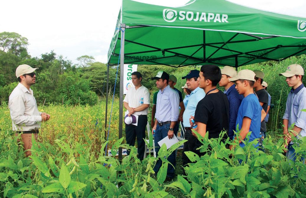 EVENTOS · Sanidad y alto rendimiento de variedades Sojapar