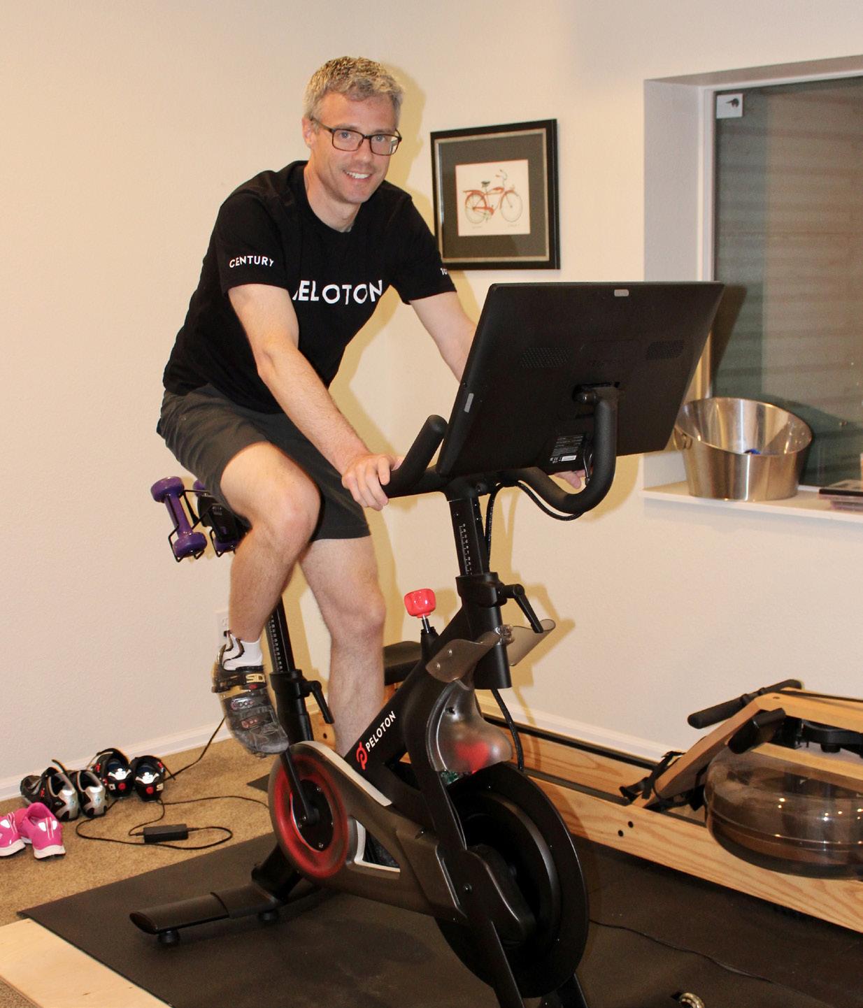 do you wear bike shorts on peloton app