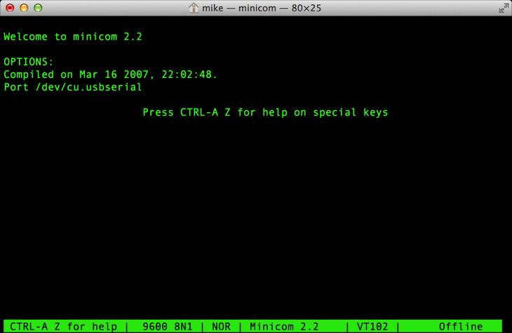 minicom mac minicom mac