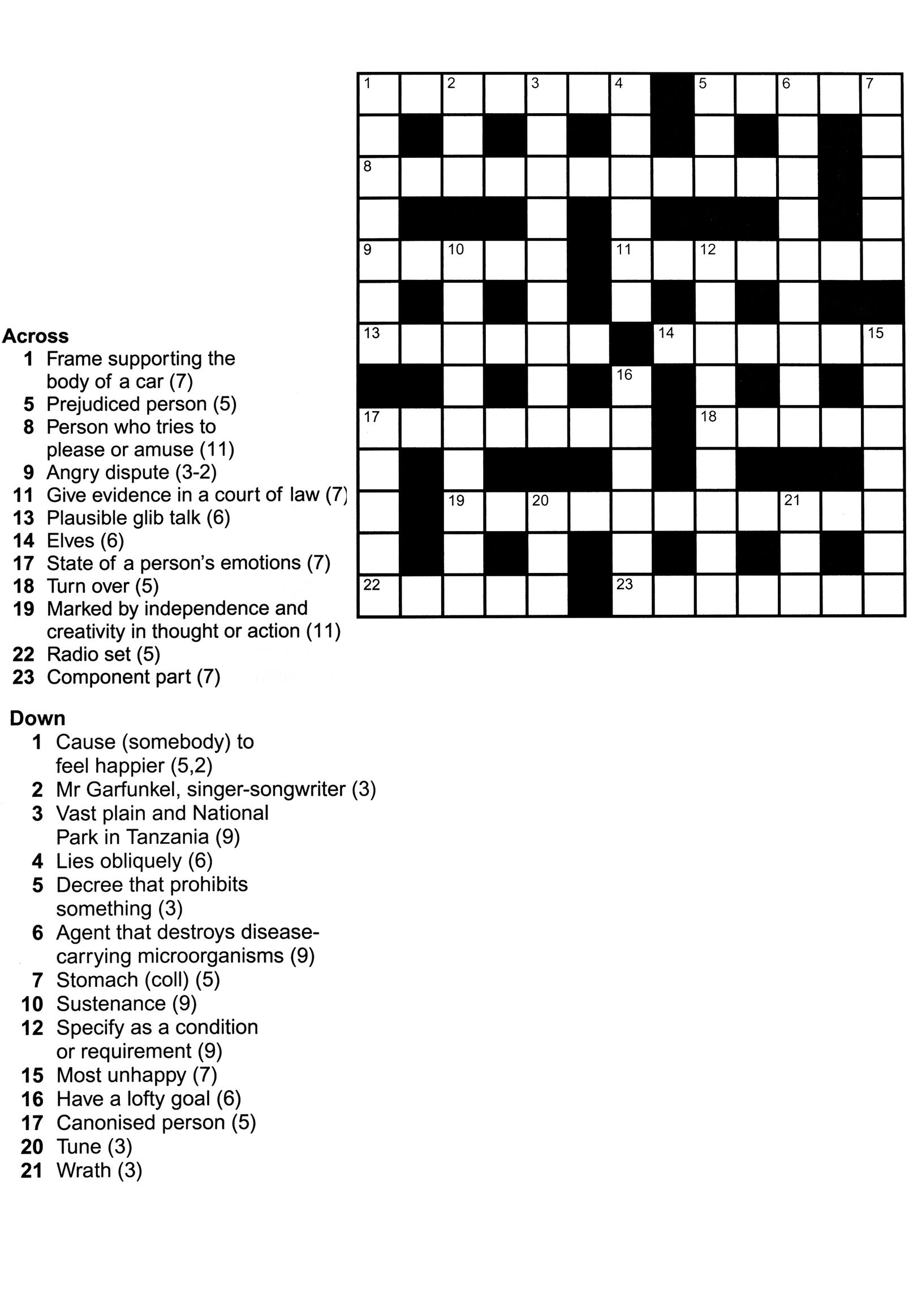 october crossword is back