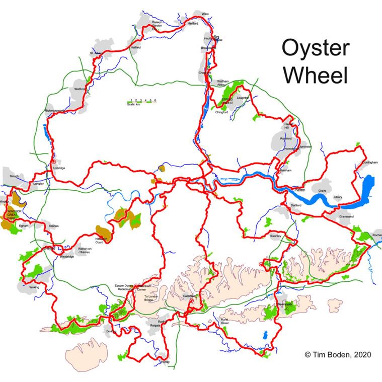 Oyster Wheel map.