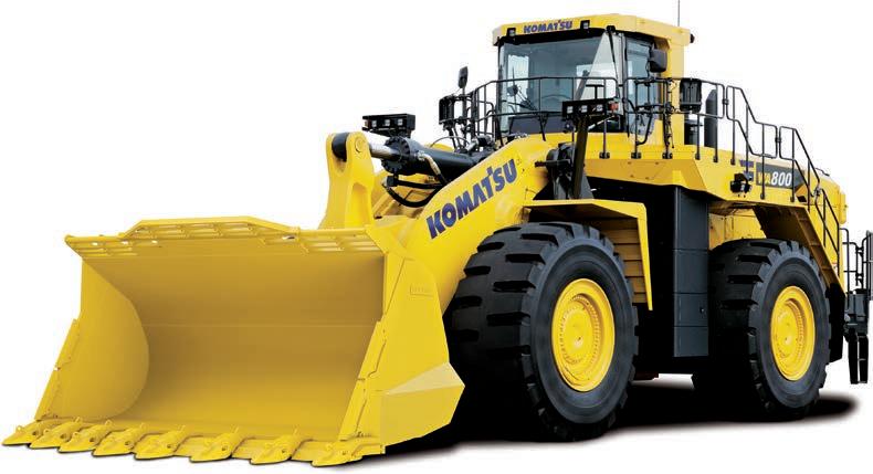 NUEVOS EQUIPOS Nueva cargadora de ruedas Komatsu WA800-8
