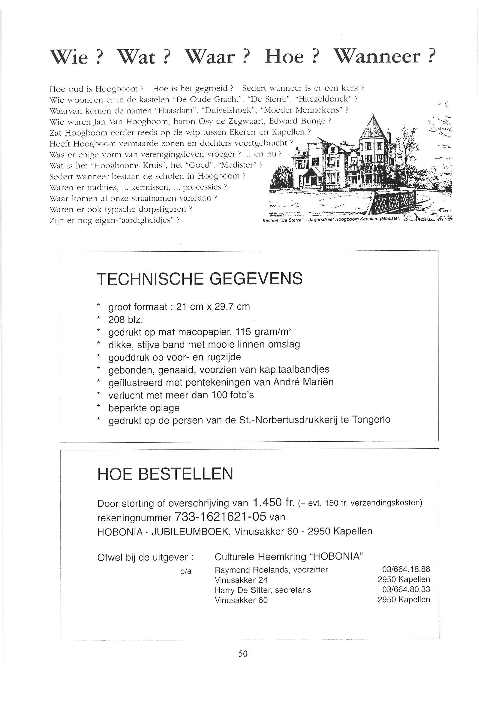 Article from: Hobonia 1997 Jaarboek