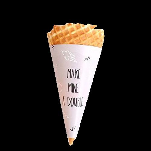 Cover for Designing the custom printed cone sleeves