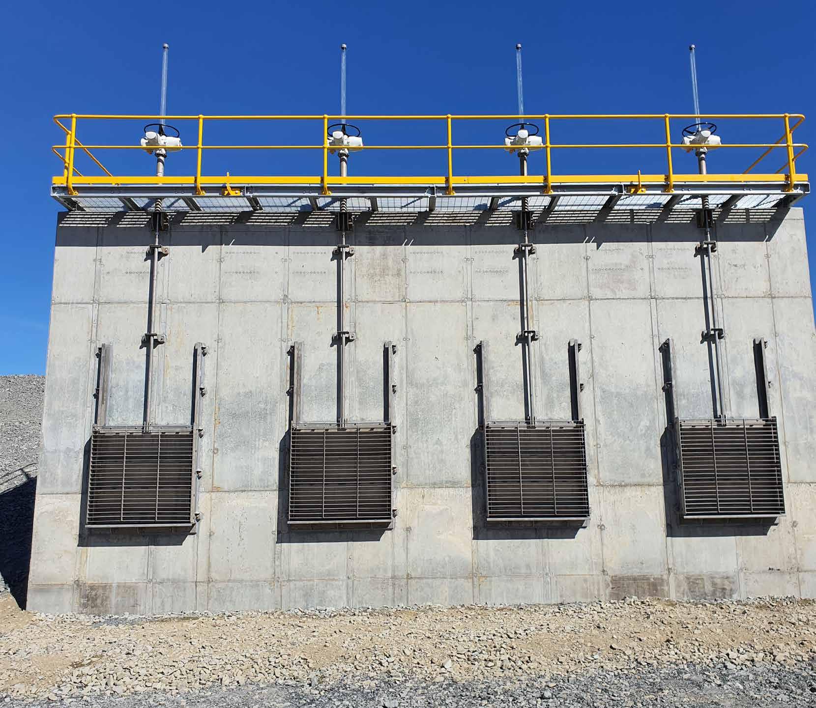 MINE WATER RELEASE DAM