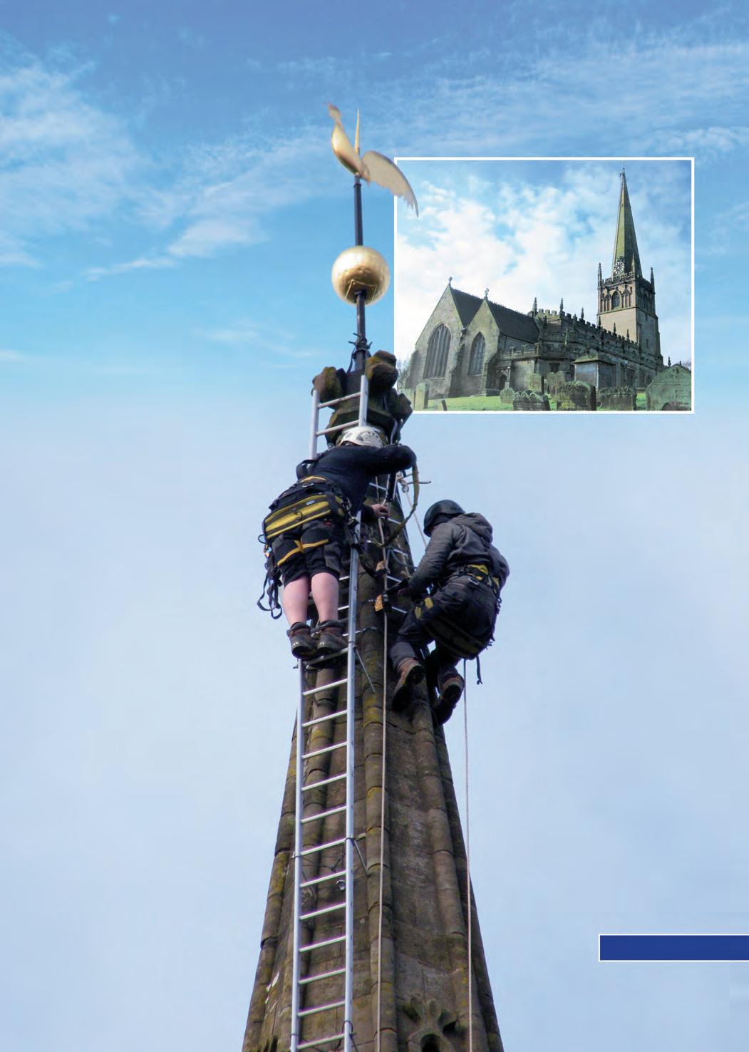 St John’s Spire repairs