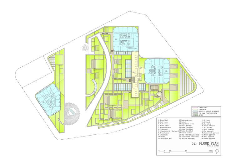 Urban design site plan picture