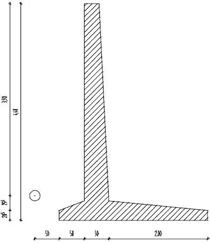 Ejercicio 2: muro de contención con drenaje