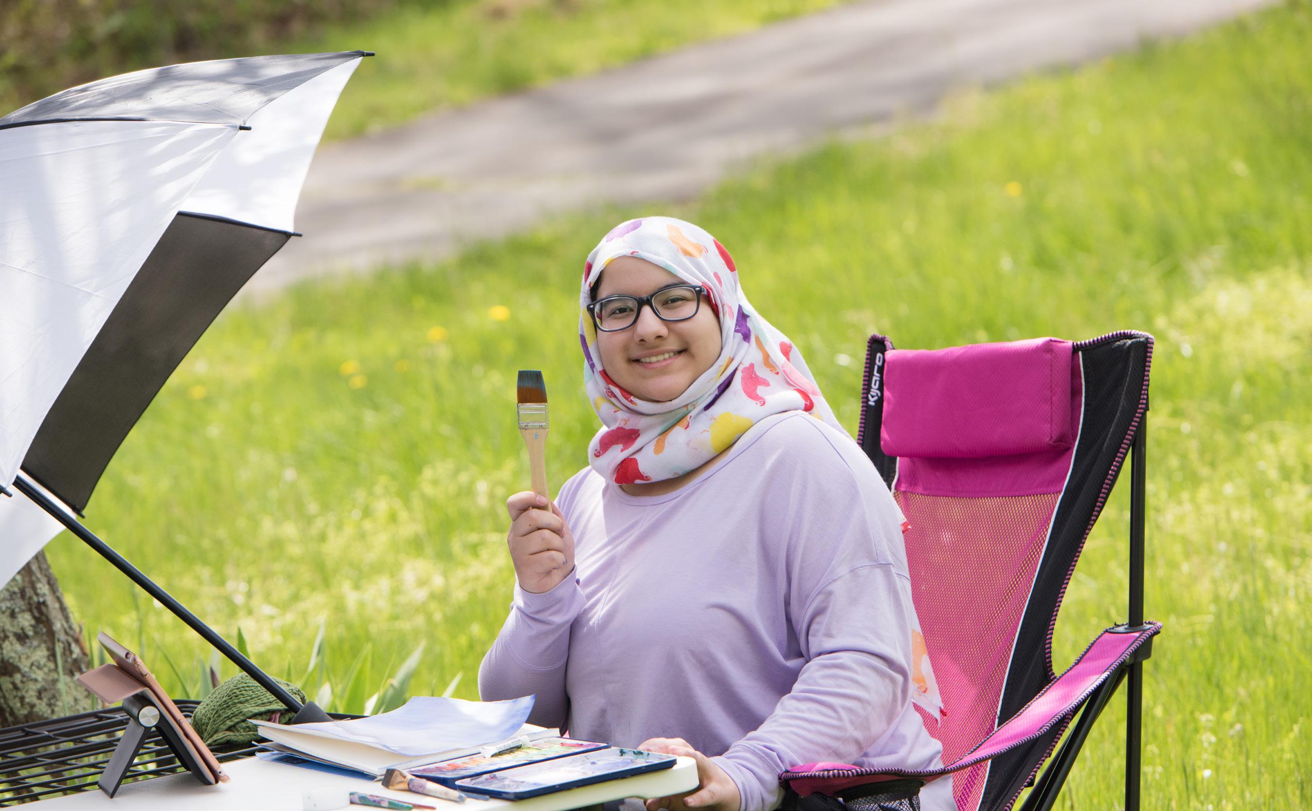 Cover for You Can Do Anything Here: Step-by-step Watercolor Painting Guide