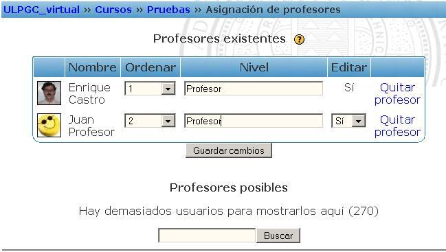 c) Altas y bajas de estudiantes