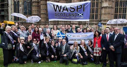 Cover for WASPI women keep up the fight