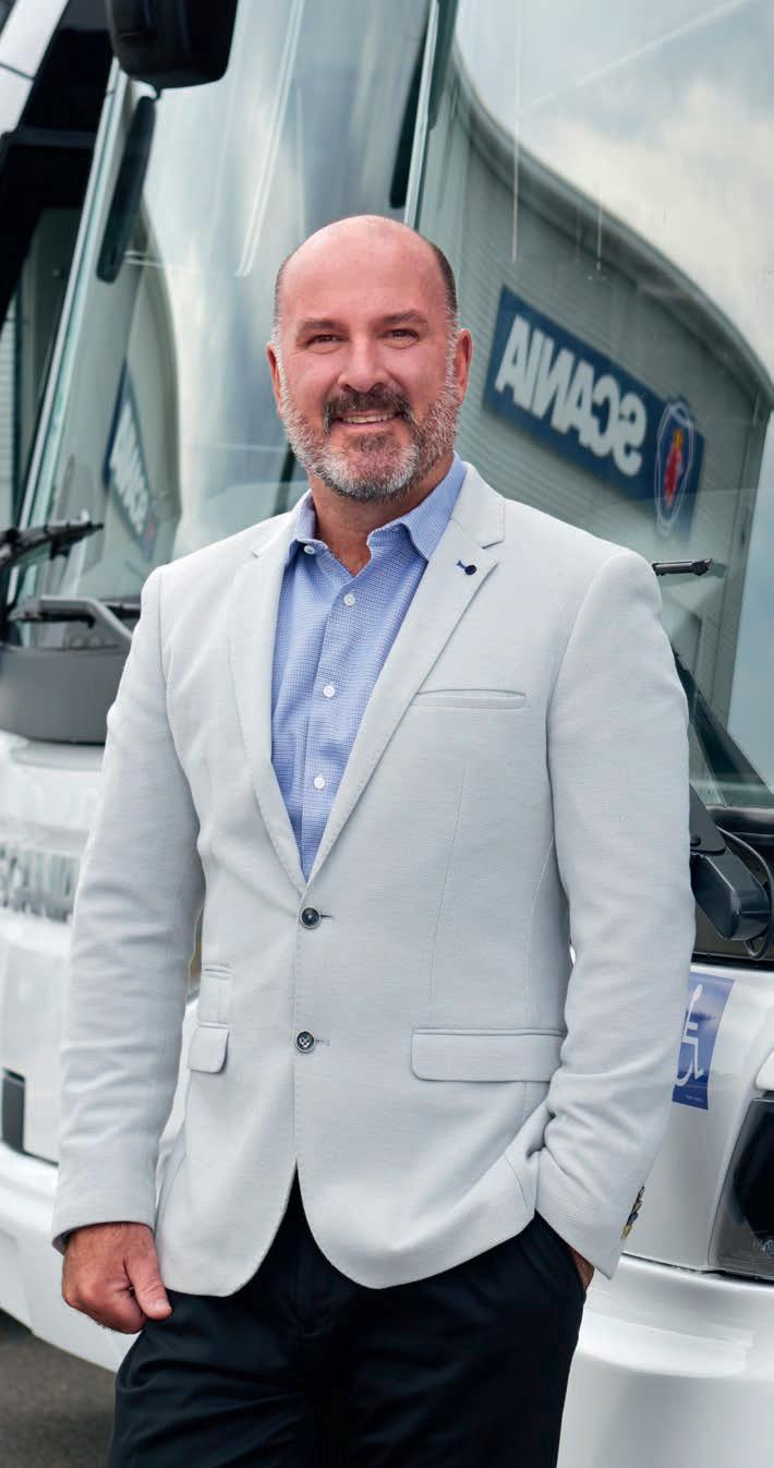 Cover for interview | Julian Gurney, Scania