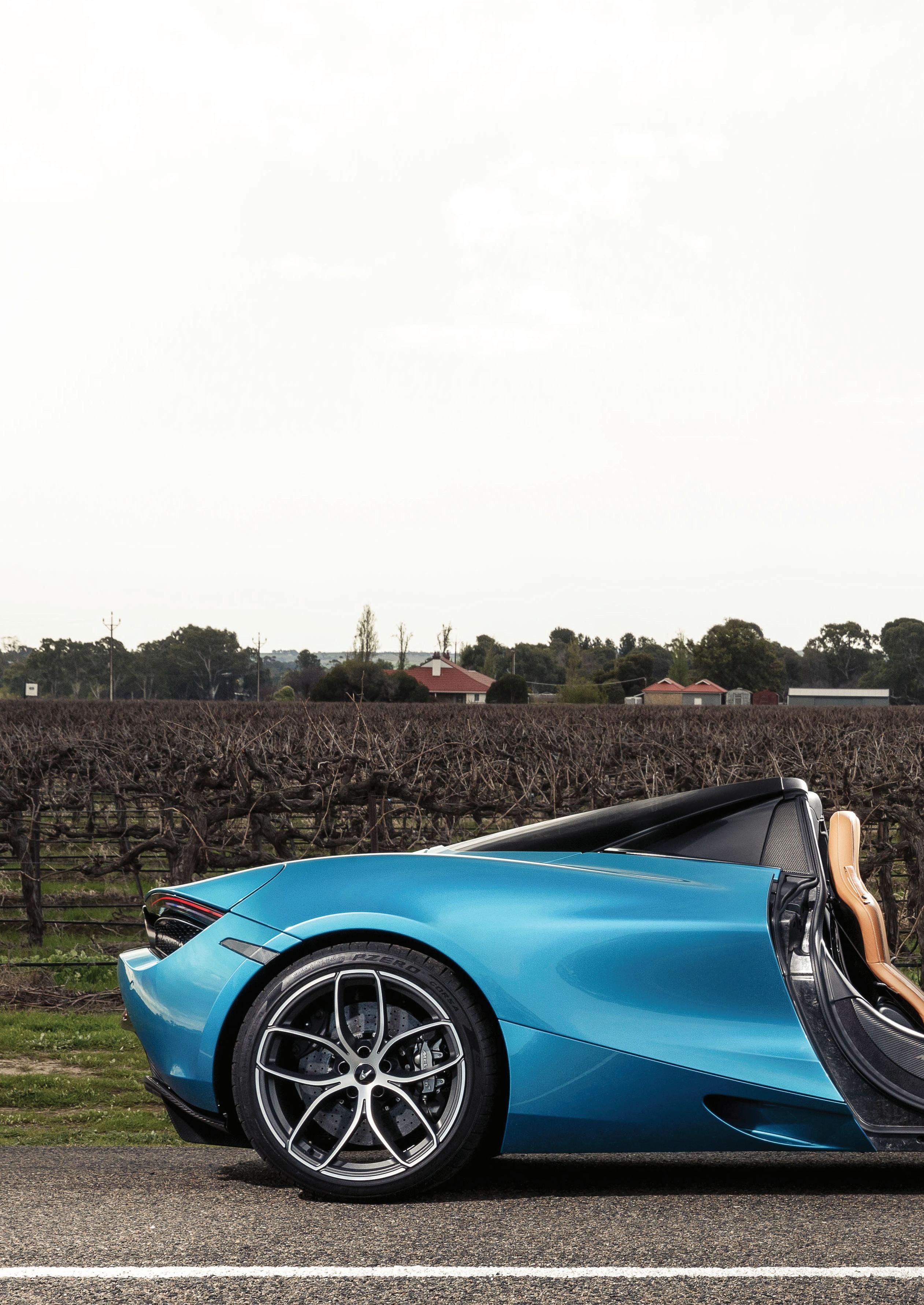 Cover for Mclaren 720s spider