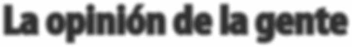 Cover for La opinión de la gente