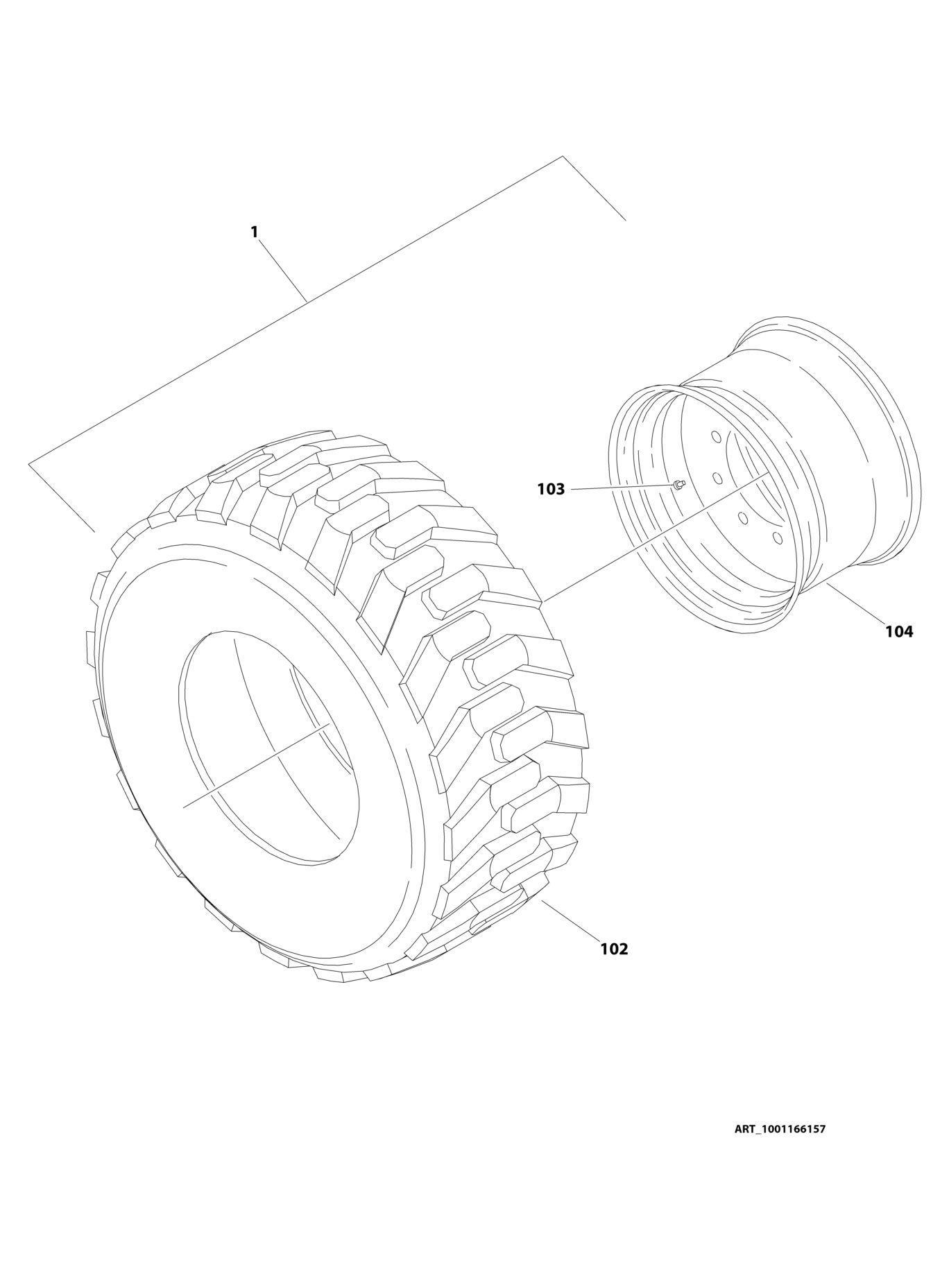 FIGURE 19. TIRE AND WHEEL INSTALLATION 315/55 D20 FOAM FILLED Issuu