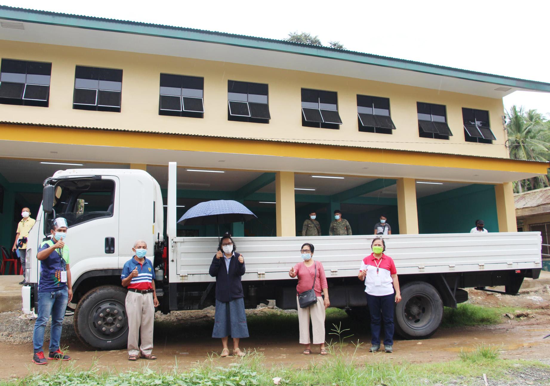 Cover for DA TURNS-OVER HAULING TRUCK TO SURIGAO NORTE COOP