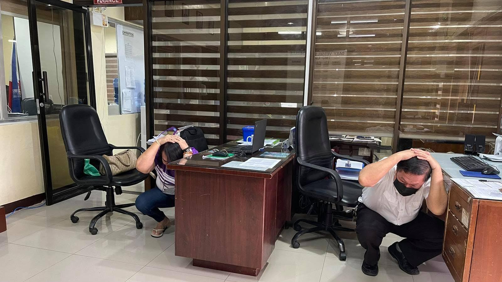 Cover for PMO SURIGAO JOINS 3Q NATIONWIDE SIMULTANEOUS EARTHQUAKE DRILL