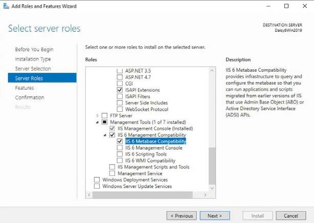 About uninstalling IIS