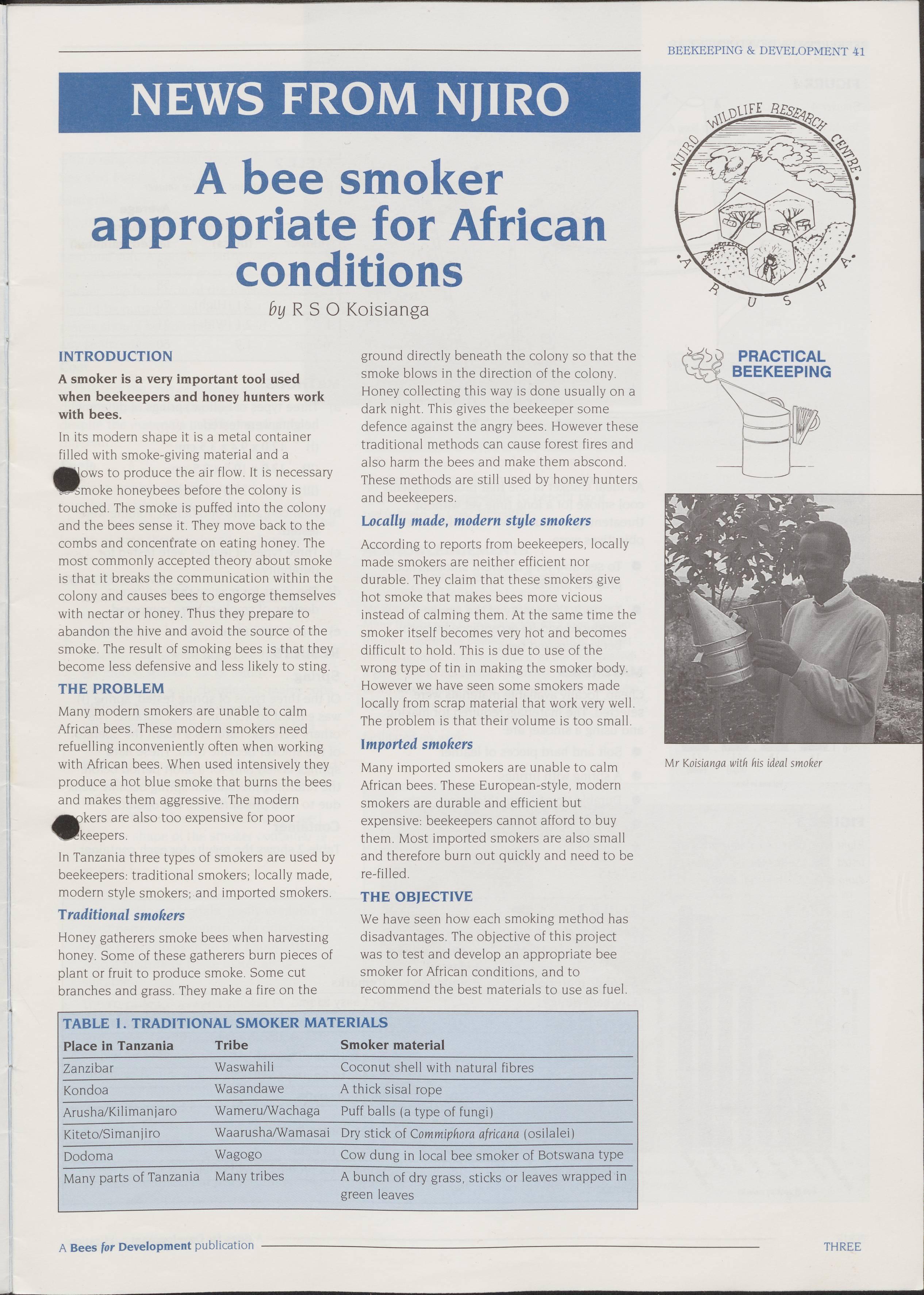 Cover for News from Njiro