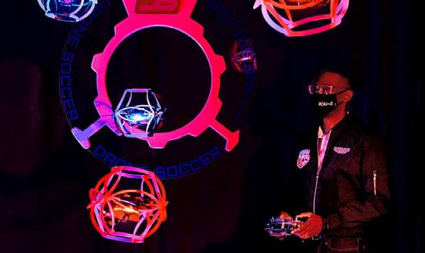 Drone Soccer Club Ready for Takeoff in Vegreville