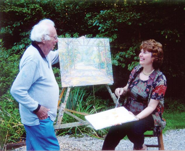 Fred Rigley with Patricia in 2004. George Bredewater photo