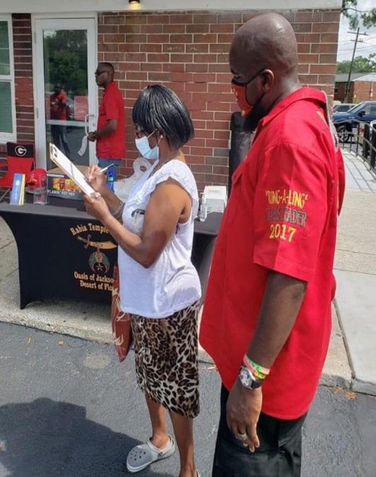 Cover for The Rabia Family Registers Voters