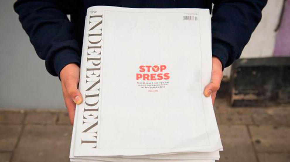 la llamada “muerte del papel impreso”