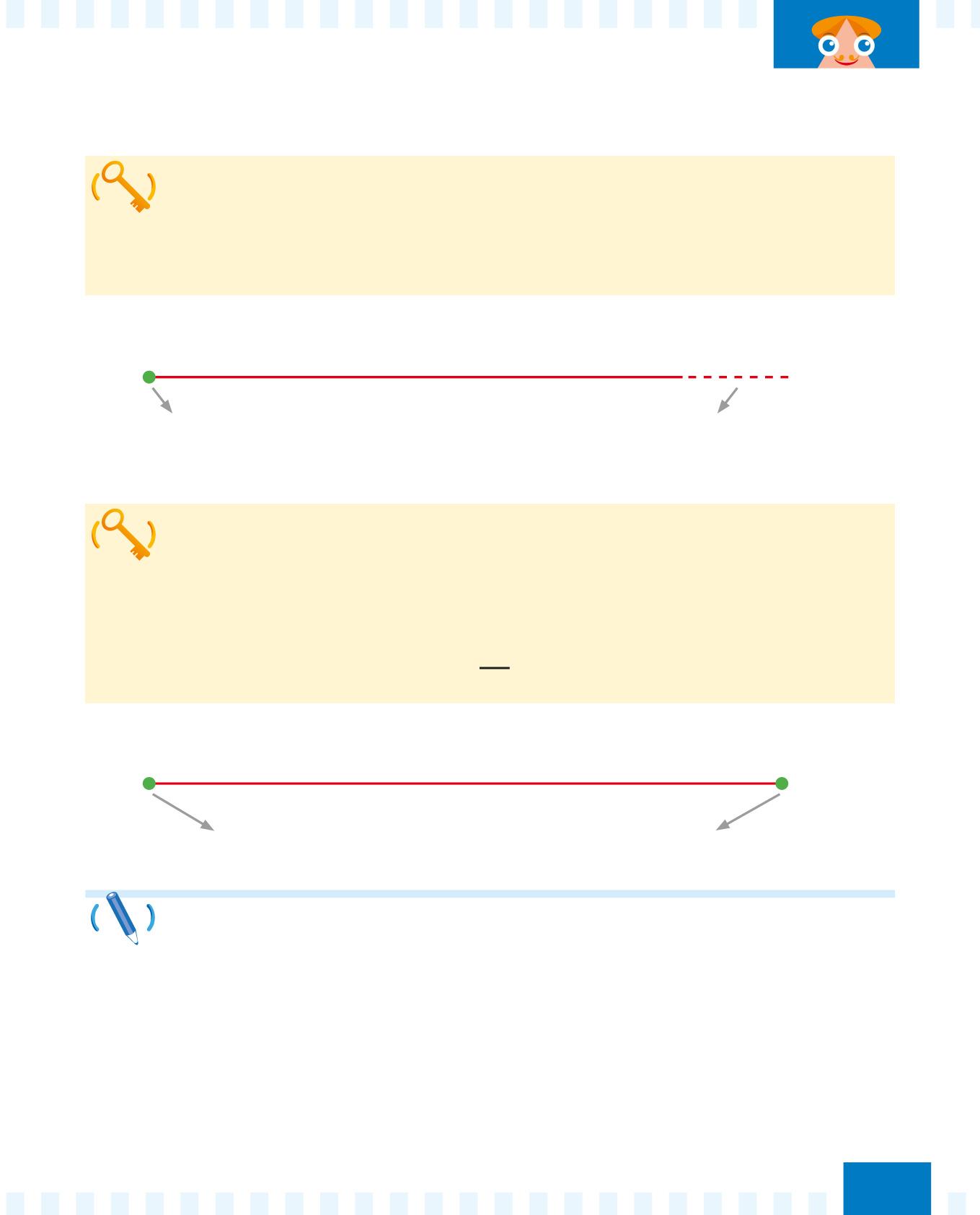 La semiretta e il segmento