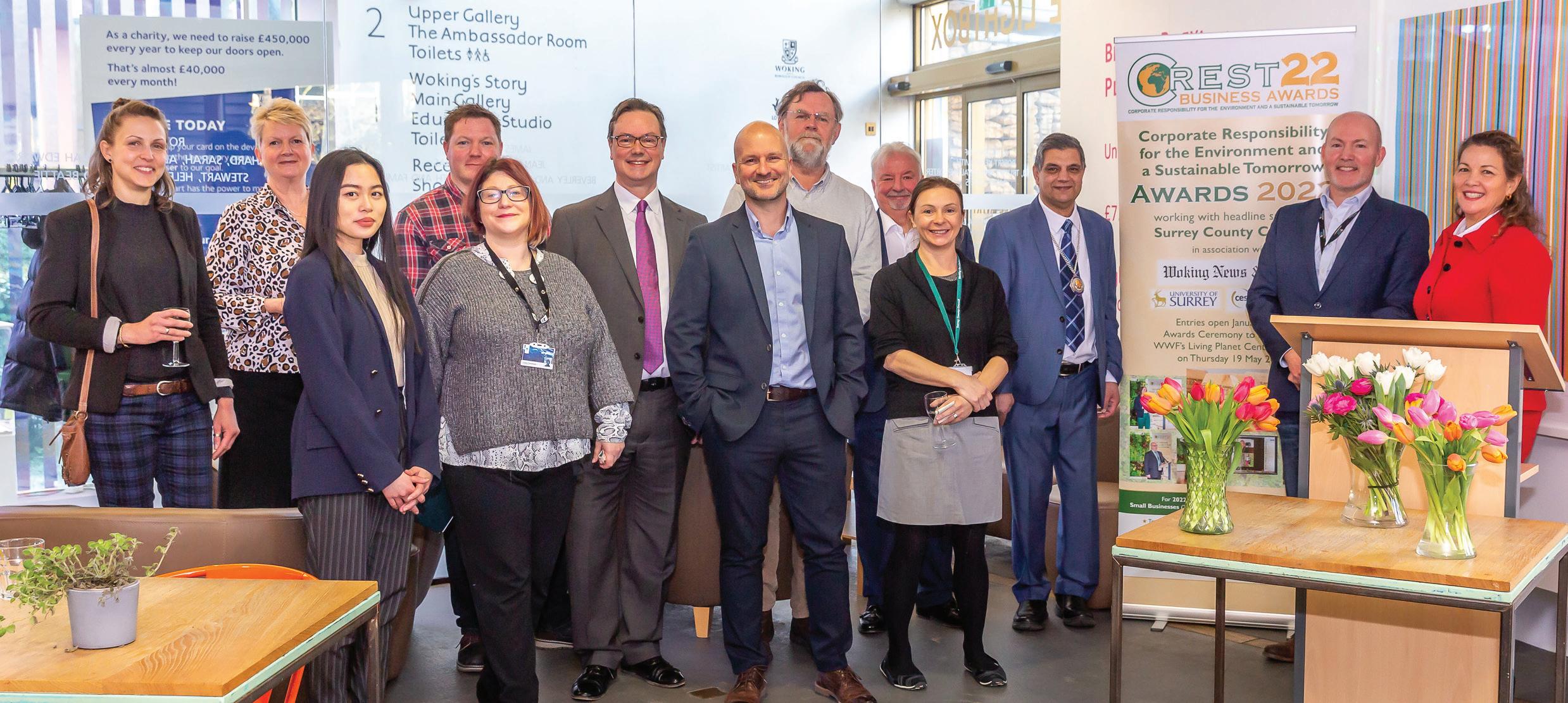 Cover for CREST22 Business Awards brings value to being green