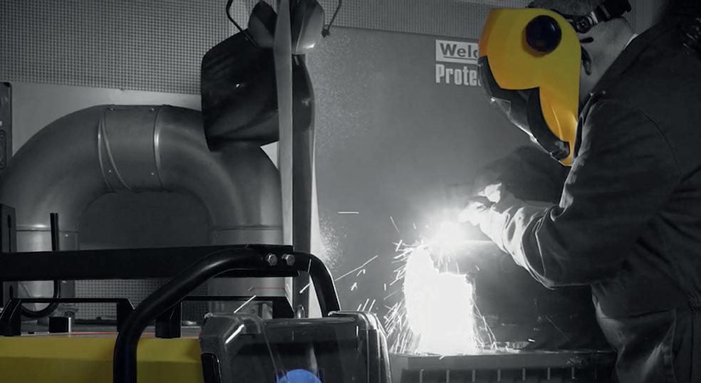 Preparing the metal before welding Technical