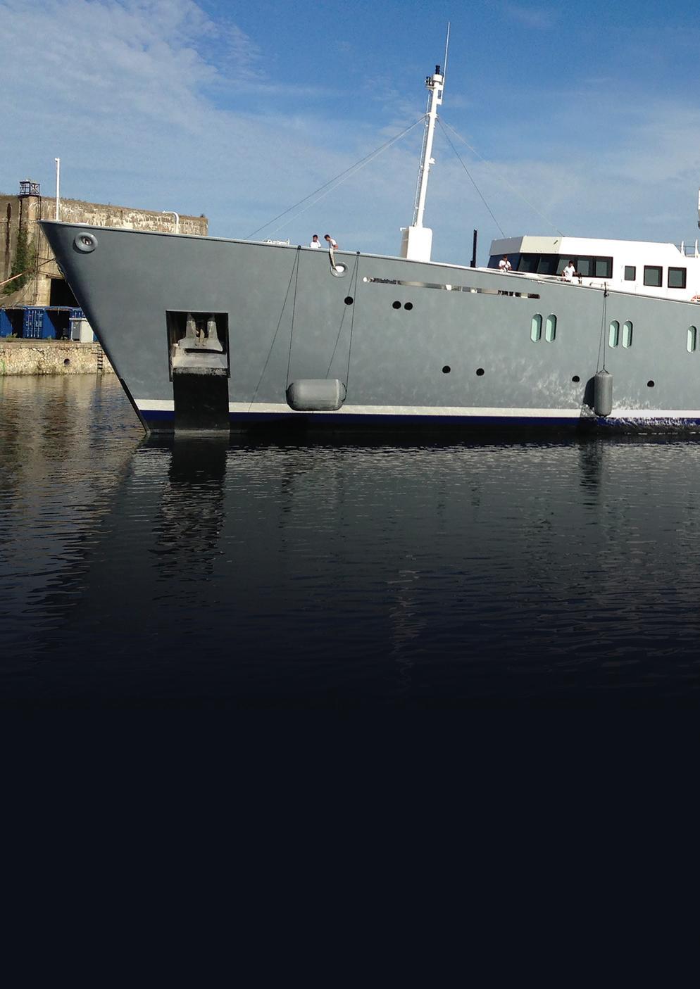 Cover for Superyacht refits with a French touch