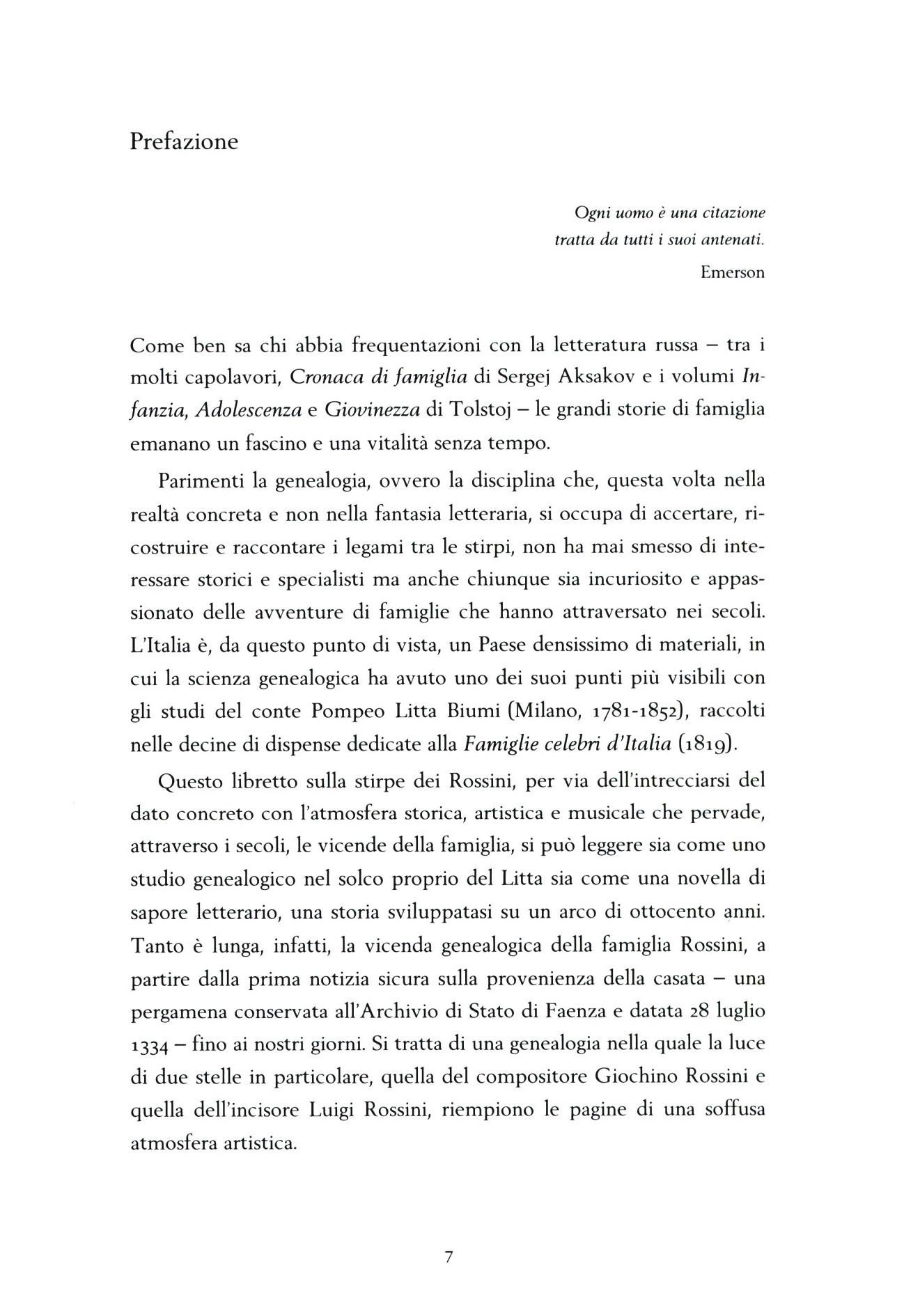 Prefazione di Fabrizio Rossini