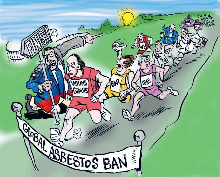 Cover for Der Asbestlobby ist jedes Mittel recht um ein Verbot ihrer tödlichen Industrie abzuwenden