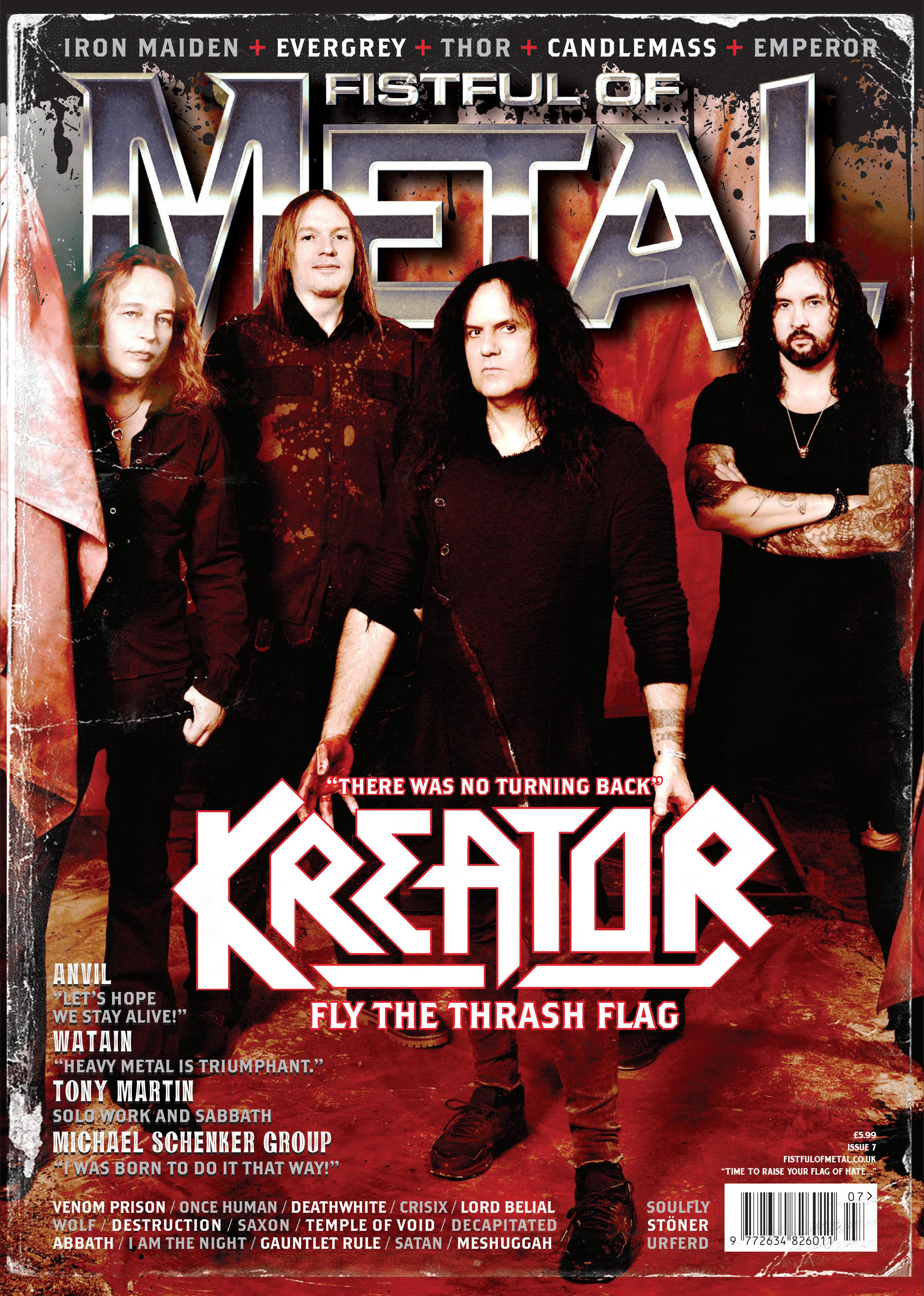 FISTFUL OF METAL #7 KREATOR by VIVE LE ROCK | LOUDER THAN WAR | DOWN FOR  LIFE - Issuu