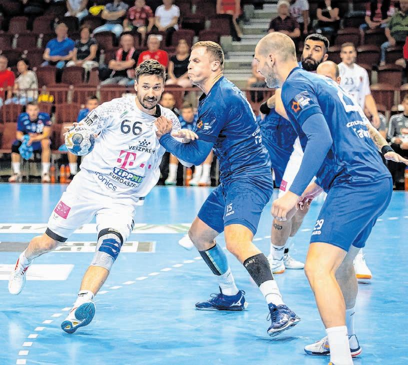 Lékai: Mindent bele- adunk! Jön a Veszp- rém–Kielce-csata a BL elődöntőjében