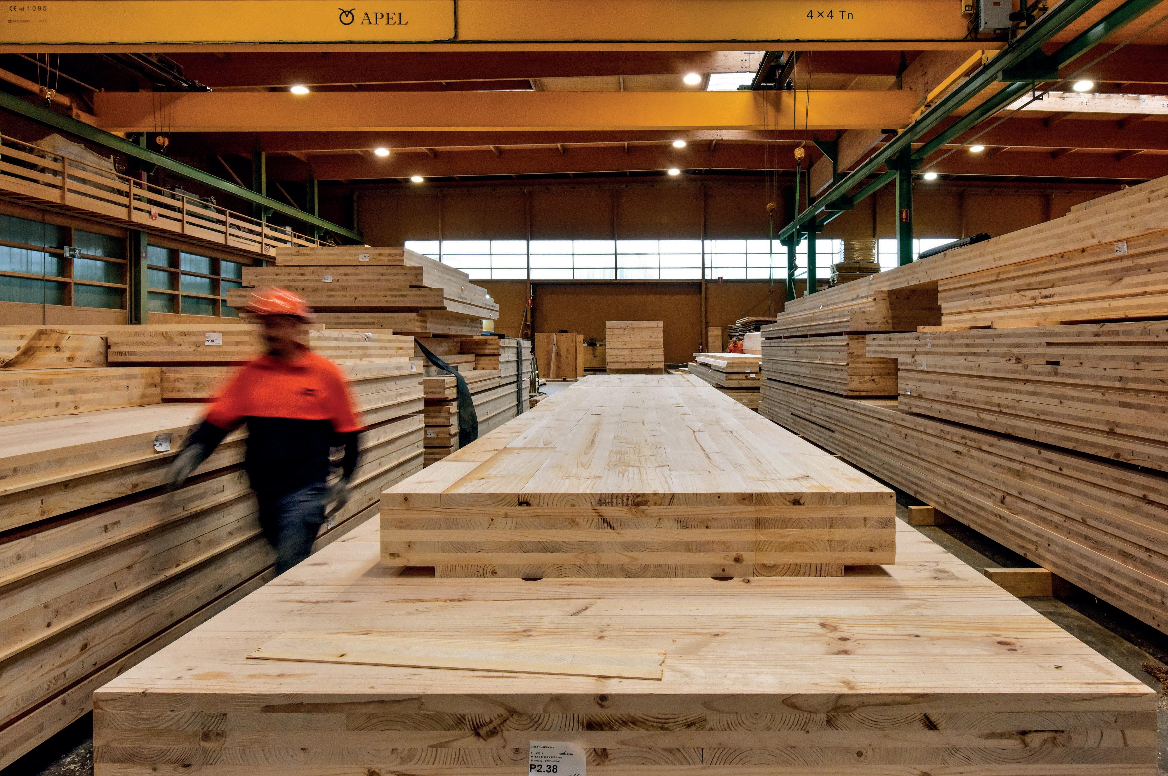 Timber structures: engineered timber CLT for private residential ...