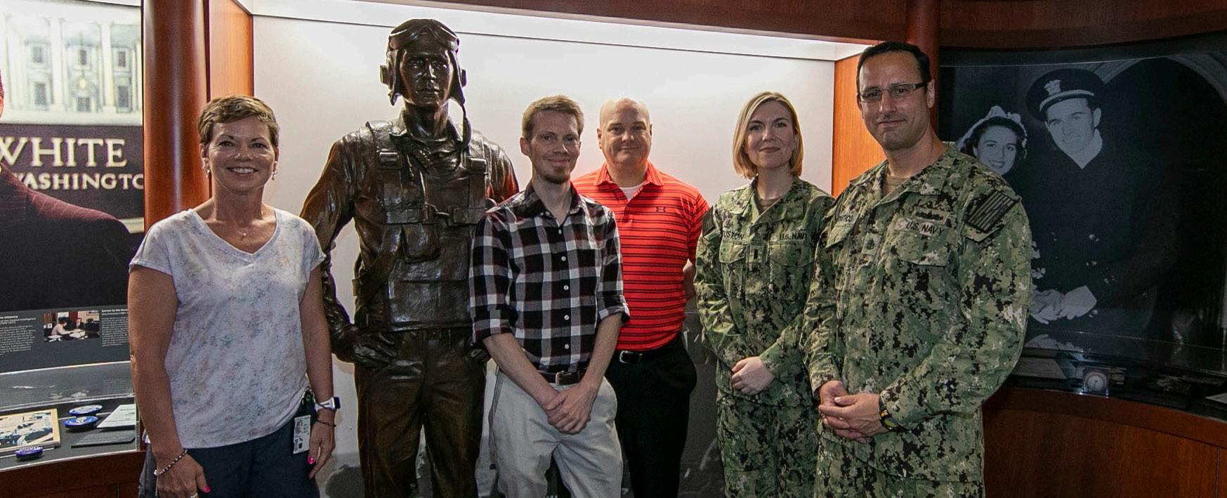 Naval Safety and Environmental Training Center visits USS H. W