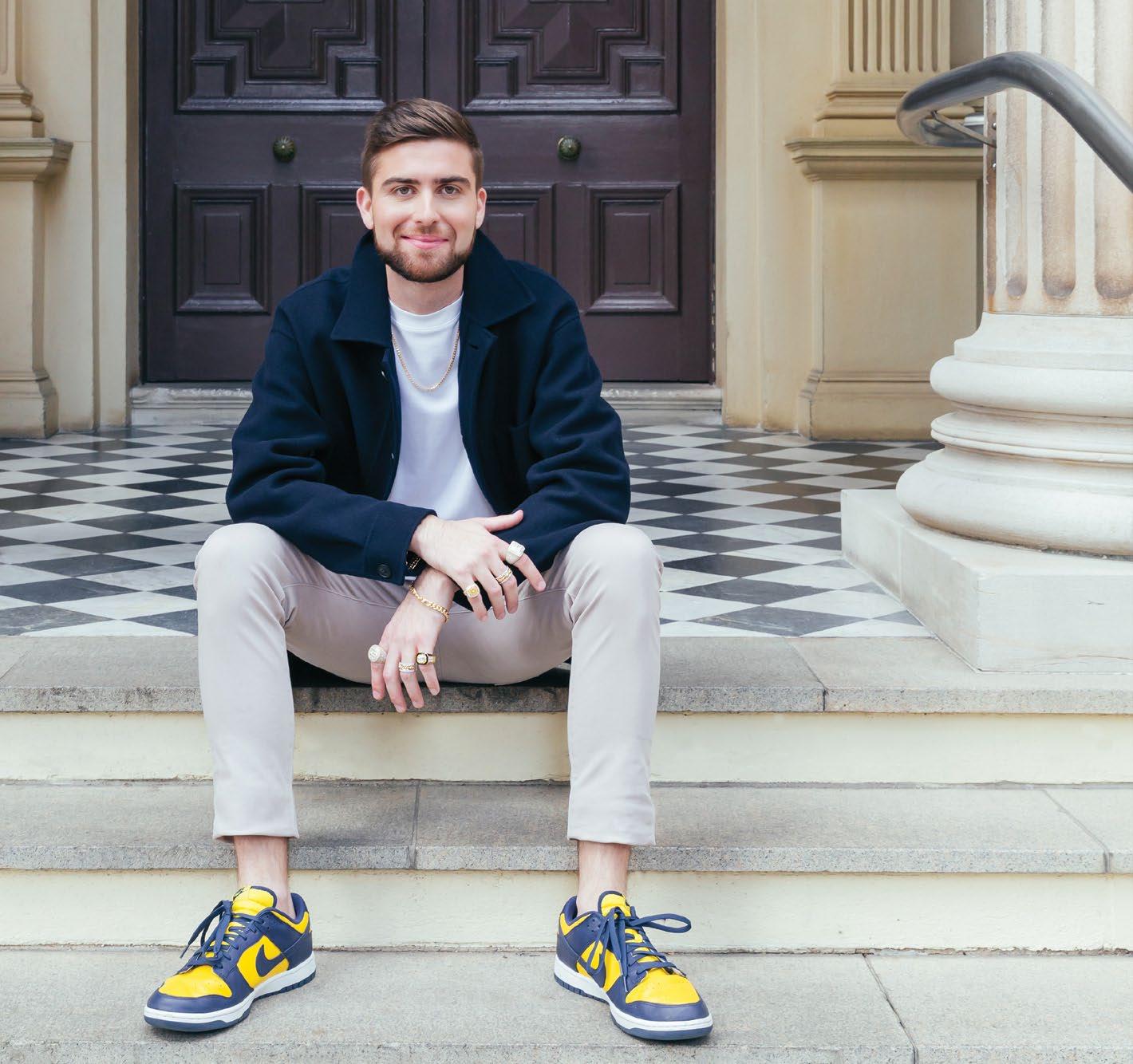 Cover for Andrew McKinney Welch shines bright