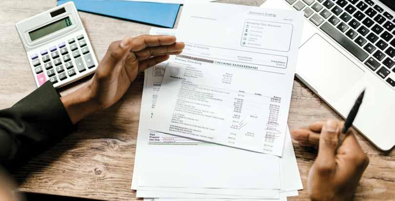 Cover for Finance Report