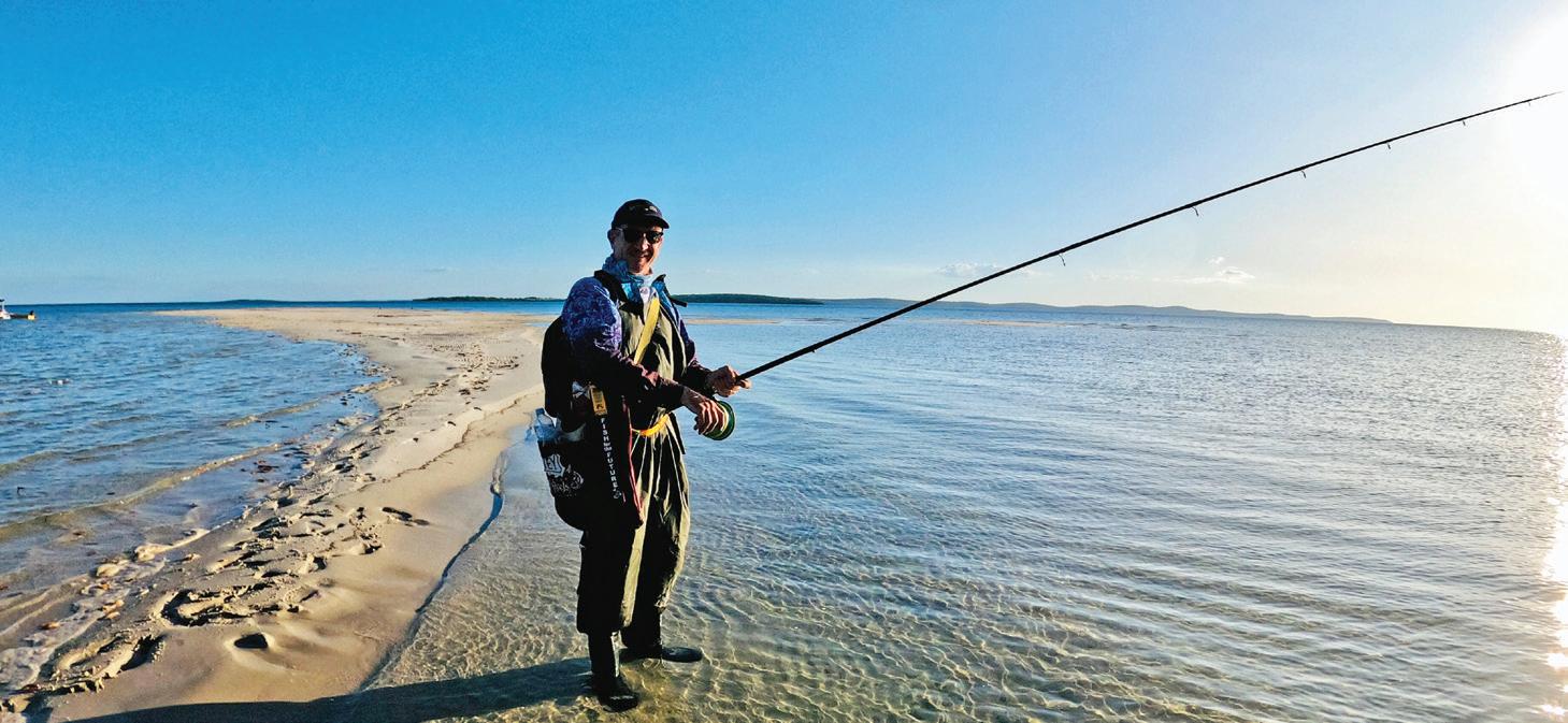 Cover for Wading for whiting tips . . . . . . . . . . . . . . . . . . . . . . . . . . . . . . by Sean Thompson