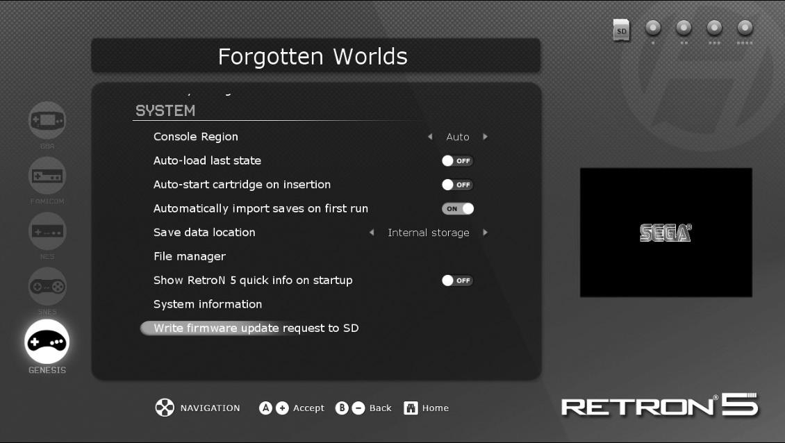 Article from: Manual de Consola Hyperkin RetroN5