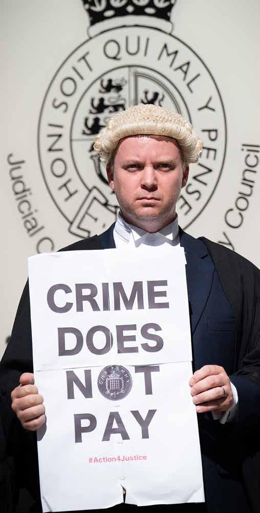 Cover for Why lawyers are striking