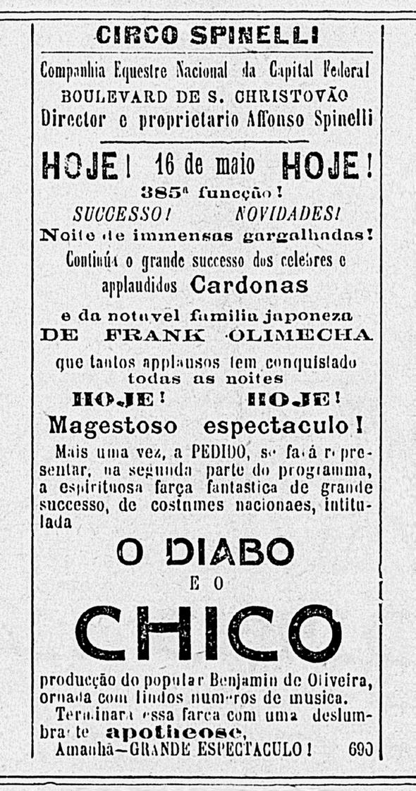 Circo-teatro: Benjamim de Oliveira e a teatralidade circense no Brasil by  Itaú Cultural - Issuu